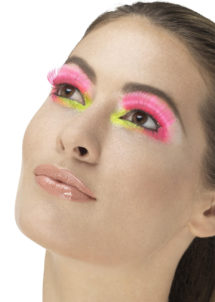 faux cils roses, faux cils rose fluo, Faux Cils, Roses Fluo