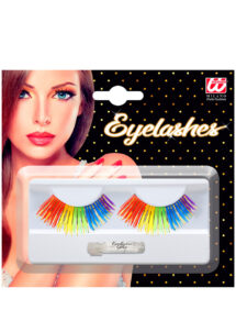 faux cils arc en ciel, faux cils multicolores, faux cils, Faux Cils Arc en Ciel