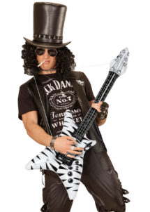 guitare électrique gonflable, guitare déguisement, accessoire rock déguisement, accessoire chanteur déguisement, fausse guitare électrique déguisement