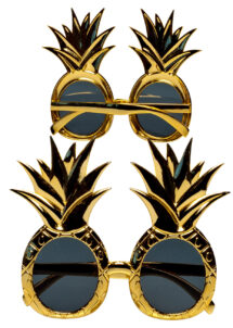 lunettes ananas, lunettes tropicales, accessoire fruit