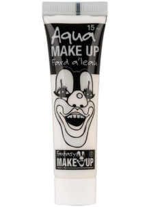 fard à l'eau, Aqua make up, peinture corps et visage, maquillage carnaval, maquillage Halloween, fard à l'eau blanc