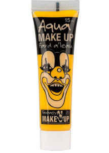 fard à l'eau, Aqua make up, peinture corps et visage, maquillage carnaval, maquillage Halloween, fard à l'eau jaune