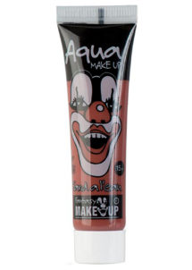 fard à l'eau, Aqua make up, peinture corps et visage, maquillage carnaval, maquillage Halloween, fard à l'eau marron