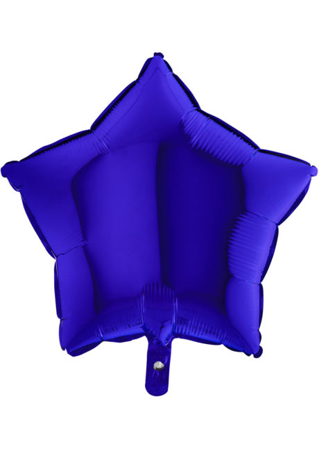 ballon étoile, ballon aluminium, ballons étoiles bleue, Ballon Etoile Bleu Capri, en Aluminium