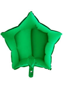 ballon étoile, ballon aluminium, ballons étoiles vertes