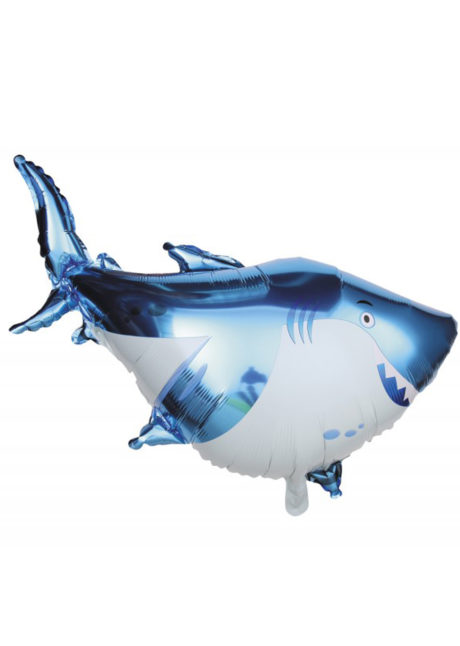 BALLON-REQUIN, ballon hélium, ballon aluminium, ballons poissons, Ballon Poisson Requin, en Aluminium