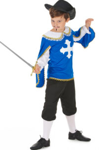 déguisement de mousquetaire, costume mousquetaire enfant, déguisement mousquetaire garçon