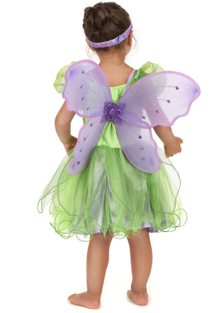 déguisement fée fille, déguisement de fée pour enfant, ailes de fée enfant, costume de fée pour enfant, Déguisement de Fée Verte et Lilas, Fille