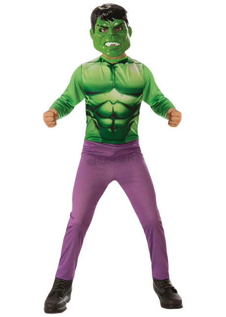 déguisement hulk pour enfant,déguisement super héros enfant, déguisement carnaval enfant, déguisement mardi gras enfants, costume de hulk garçon, hulk enfant déguisement, hulk déguisement enfant, Déguisement de Hulk, Gamme Standard, Garçon