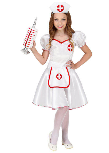 déguisement d'infirmière fille, déguisement infirmière enfant, costume d'infirmière fille, déguisements enfants, déguisements filles, Déguisement d’Infirmière, Fille
