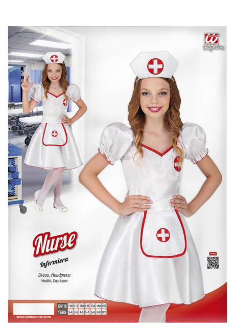 déguisement d'infirmière fille, déguisement infirmière enfant, costume d'infirmière fille, déguisements enfants, déguisements filles, Déguisement d’Infirmière, Fille