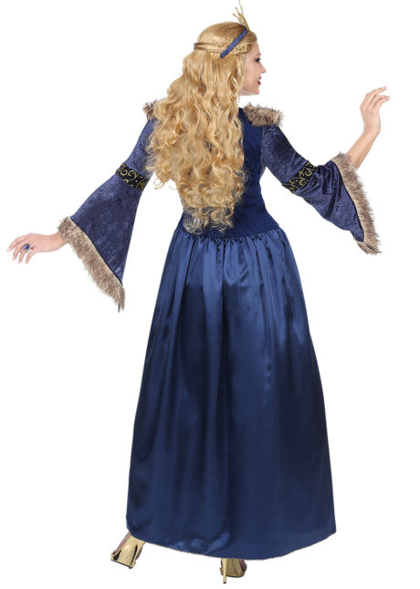 Deguisement de Princesse Medievale Queen Aux Feux de la Fete Paris