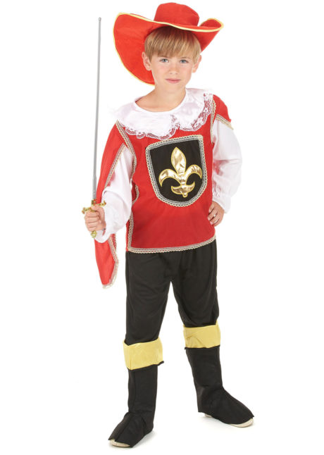 déguisement de mousquetaire, costume mousquetaire enfant, déguisement mousquetaire garçon, Déguisement de Mousquetaire, Garçon