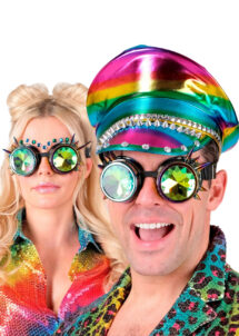 lunettes steampunk, accessoire steampunk, lunettes halloween, lunettes steampunk halloween, lunettes aviateur ancien, lunettes burning man