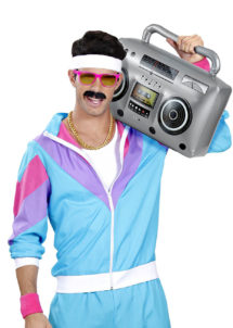 radio glonflable, faux ghetto blaser gonflable, accessoire déguisement années 90