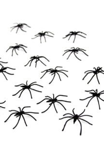 fausse araignée, araignées halloween, accessoire araignée halloween, accessoire décorations halloween, décorations araignées halloween, décorations halloween, fausses araignées noires, fausses araignées halloween