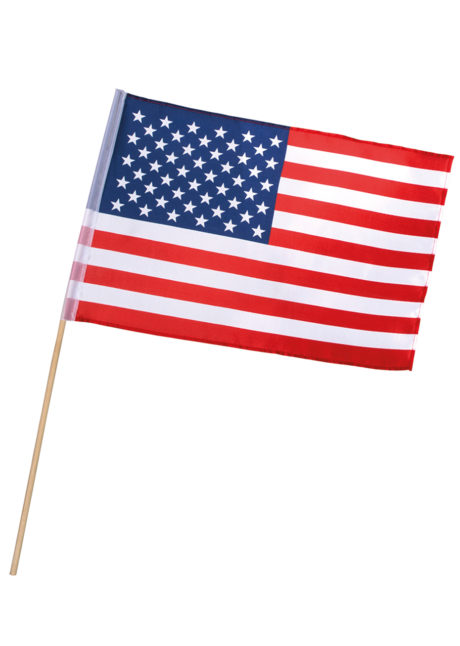 drapeau américain, drapeau des états unis, Drapeau Américain, sur Bâton