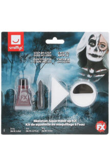 kit maquillage dia de los muertos, kit maquillage jour des morts, kit maquillage day of death, maquillage mort mexicaine, maquillage squelette