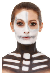 kit maquillage dia de los muertos, kit maquillage jour des morts, kit maquillage day of death, maquillage mort mexicaine, maquillage squelette