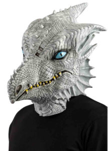 masque de dragon, masque halloween dragon, masques animaux latex