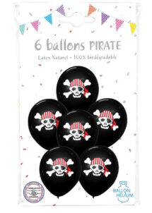 ballons baudruche, ballons pirates, ballons hélium, ballons enfants