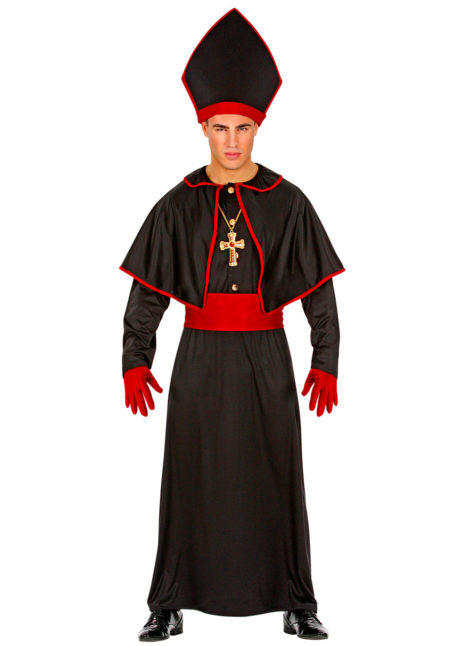 déguisement d'évêque, déguisement cardinal, déguisement religieux, costume d'évèque, Déguisement de Cardinal ou d’Evêque