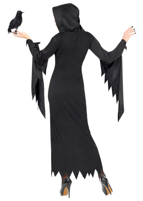 déguisement halloween femme, déguisement sorcière femme, costume halloween femme, Déguisement Gothique Queen Addams