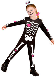déguisement squelette bébé fille, déguisement Halloween bébé