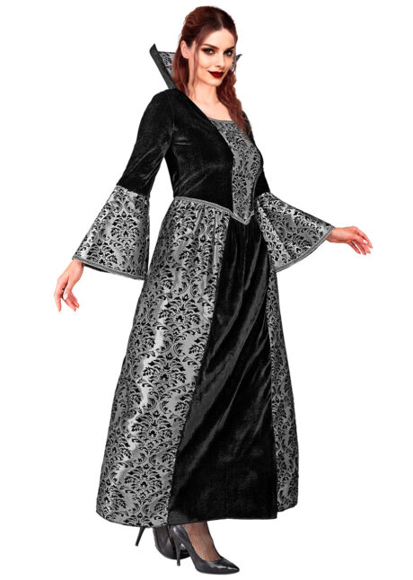 déguisement Halloween femme, déguisement vampire sombre, déguisement noir gothique, Déguisement de Vampire Gothique, Vampiressa