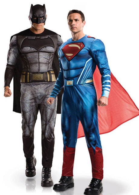 déguisements couples, déguisements duos, déguisements super héros, déguisement Batman, déguisement superman, Déguisements Couple, Batman et Superman