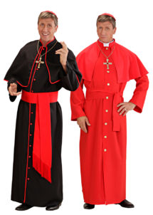 déguisements couples, déguisements duos, déguisements religieux, déguisement cardinal