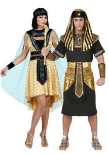déguisements couples, déguisements duo, déguisements égyptiens, déguisement cleopatre, déguisement pharaon