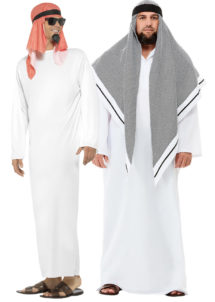 déguisements couples, déguisements duos, déguisement Sheik arabe, déguisements sheiks