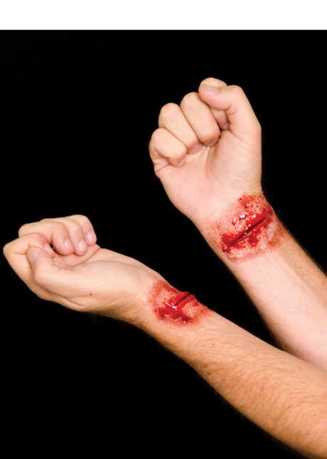 fausses blessures, blessures fx, fausses coupures halloween, blessure halloween 3d, Blessure 3D, Effets Spéciaux FX, Coupures Cutter