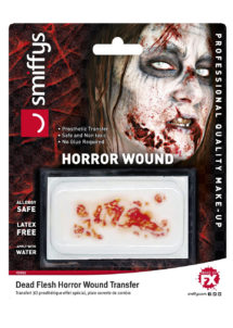 fausses blessures, blessures fx, fausses coupures halloween, blessure halloween 3d