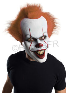 masque clown It, masque clown ça, masque clown pennywise, Masque de Clown Pennywise, avec Cheveux