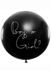 ballon baby shower, ballon baby shower confettis, ballon baby shower révélation fille garçon
