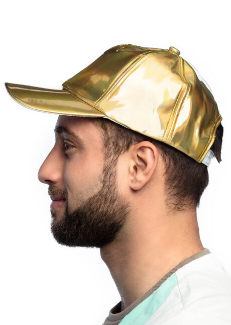 Casquette fluo Jaune avec sequin - Chapeaux pas cher