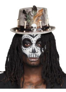 chapeau vaudou, chapeau halloween, chapeau homme halloween