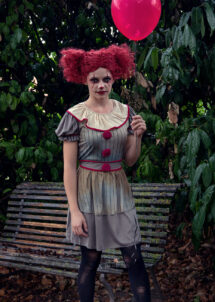 déguisement clown halloween femme, déguisement clown pennywise, costume clown halloween femme