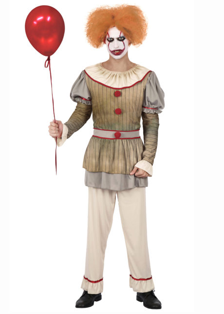 déguisement clown halloween homme, déguisement halloween, déguisement clown tueur, Déguisement Clown Psycho