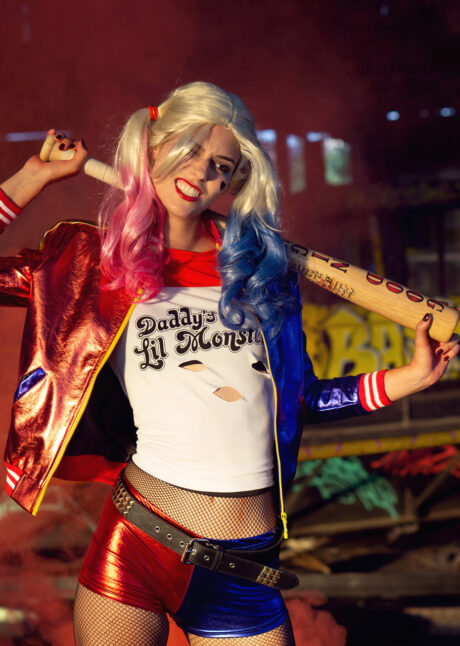 déguisement Harley Quinn, déguisement arlequin, déguisement Suicide Squad, Harley Quinn Suicide Squad déguisement, Déguisement Harley Quinn, Suicide Squad