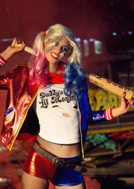 Perruque harley quinn 2025 pas cher