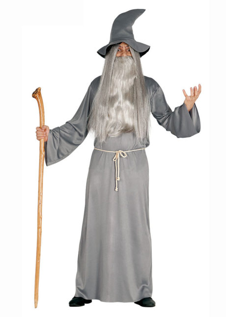 déguisement de sorcier, déguisement de magicien, déguisement de druide, Déguisement de Magicien Sorcier Gandalf