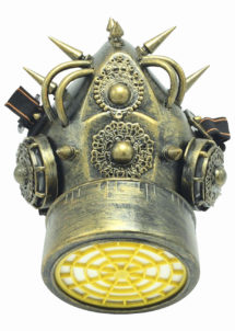 masque à gaz steampunk, masque steampunk, accessoire steampunk, steampunk halloween, masque steampunk
