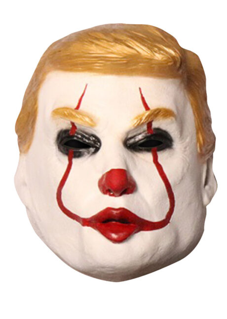 masque trump halloween, masque trump pennywise, masque de trump halloween, Masque de Trump It, Pennywise Halloween