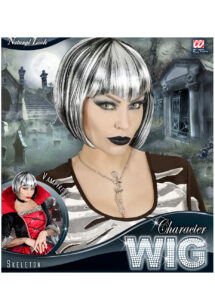 perruque halloween, perruque sorcière, perruque vampire
