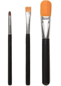 pinceaux à maquillage, pinceaux effets spéciaux, Pinceaux de Maquillage, 3 tailles