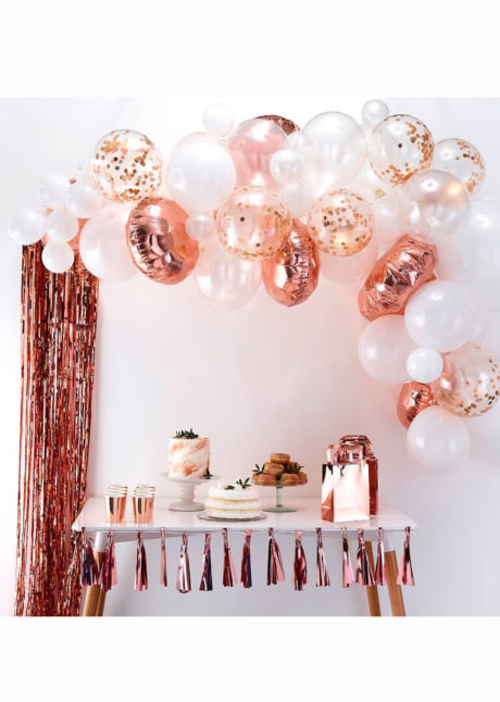 kit arche de ballons, arches pour ballons, arches de ballons, ballons décorations, ginger ray, Arche Guirlande de Ballons, Rose Gold, Ginger Ray