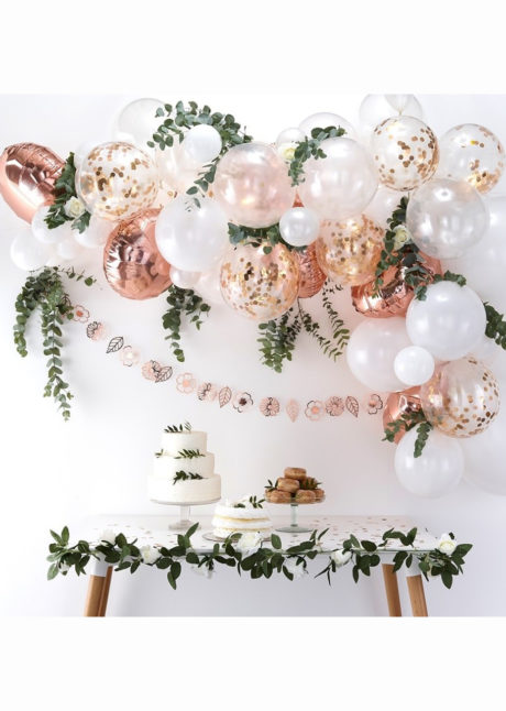 kit arche de ballons, arches pour ballons, arches de ballons, ballons décorations, ginger ray, Arche Guirlande de Ballons, Rose Gold, Ginger Ray